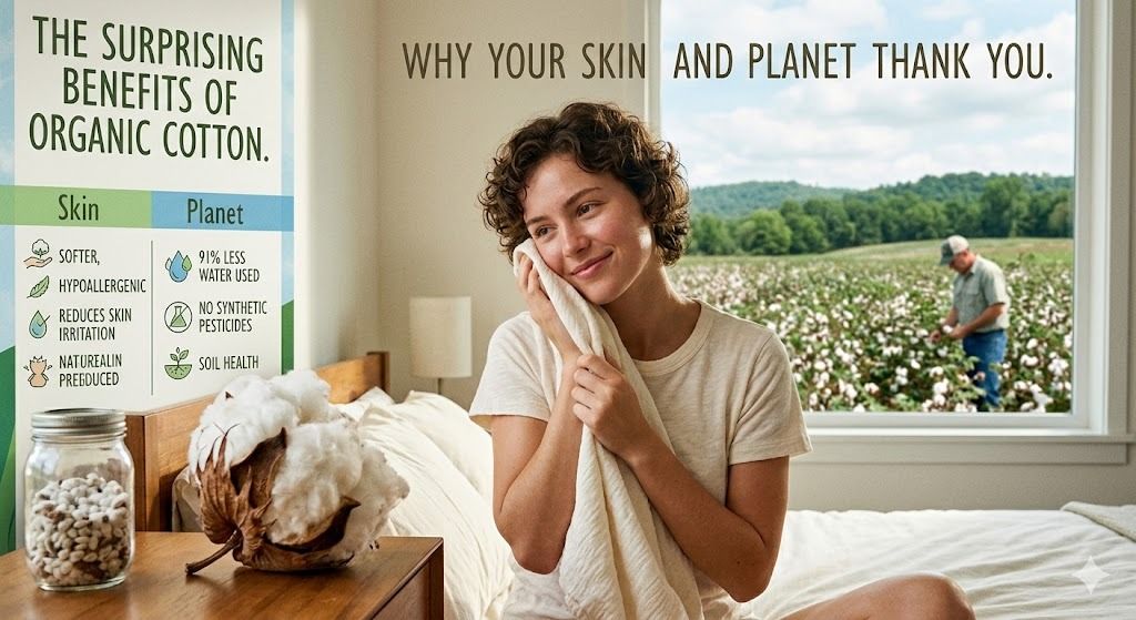The Surprising Benefits of Organic Cotton: Why Your Skin and Planet Thank You